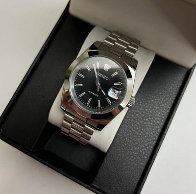 Seiko Mod Datejust (Black President)