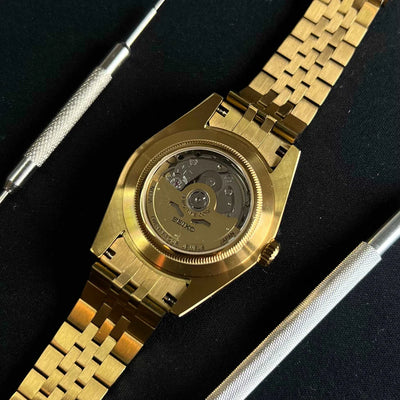 Seiko Mod Datejust (gouden jubileum)