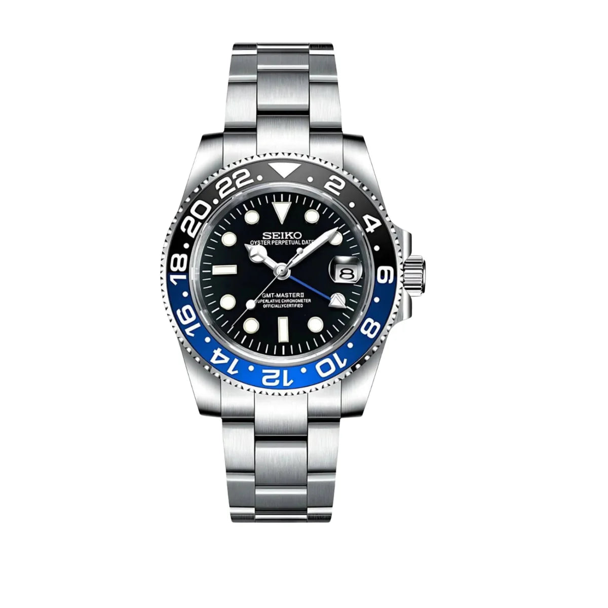 Seiko Mod Submariner Batman