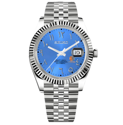 Seiko Mod Datejust (Tiffany Arabisch)