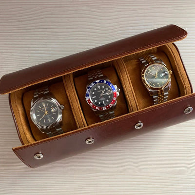 ENSEMBLE DE 3 ÉTUI DE VOYAGE POUR MONTRE